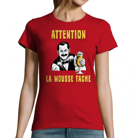 T-shirt femme "La mousse...