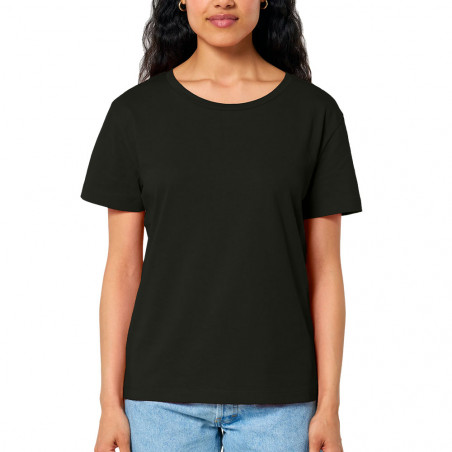 T-shirt femme col large...