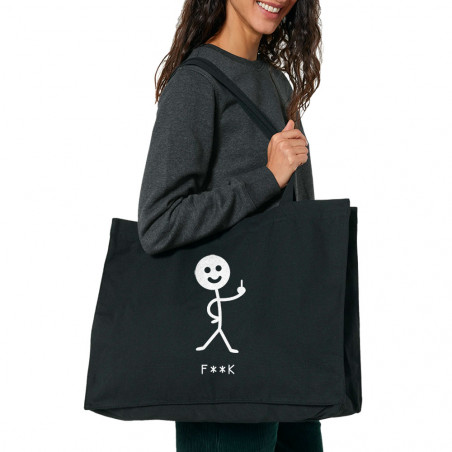 Grand sac shopping en toile...