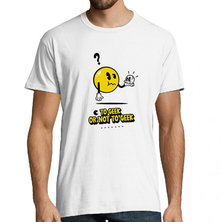T-shirt homme "To geek or...