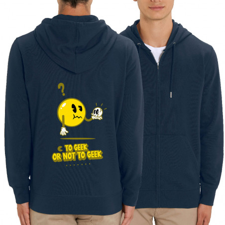 Sweat homme zippé à capuche...