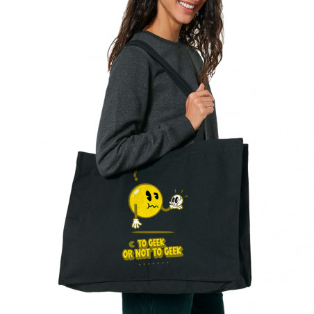 Grand sac shopping en toile...
