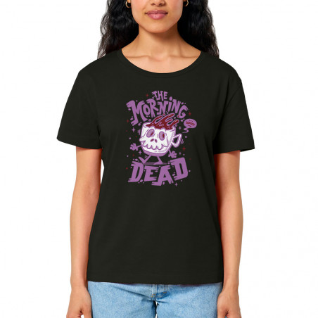 T-shirt femme col large...