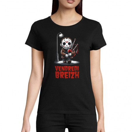 T-shirt femme coton bio...