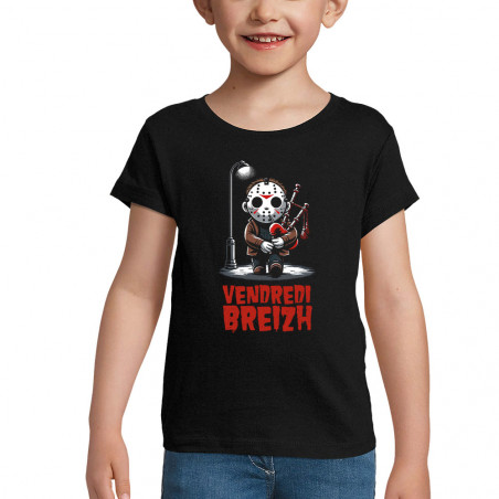 T-shirt fillette "Vendredi...