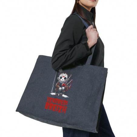 Grand sac shopping en toile...