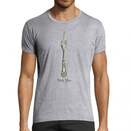 T-shirt homme fit "Fork You"