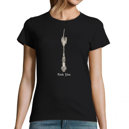 T-shirt femme "Fork You"