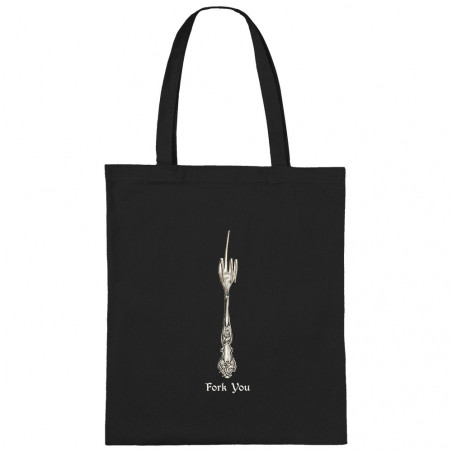 Sac shopping en toile "Fork...
