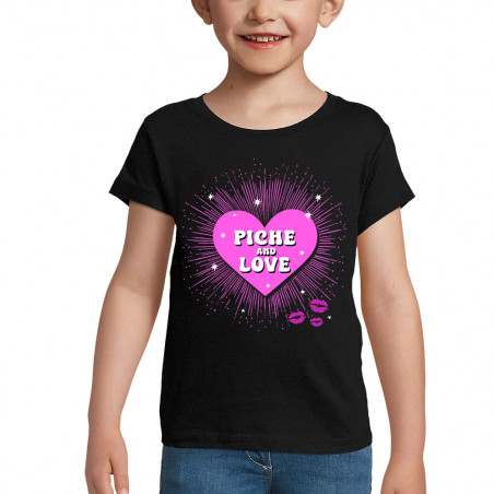 T-shirt fillette "Piche and...