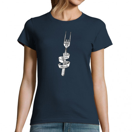 T-shirt femme "Death Metal...