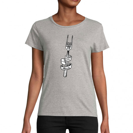 T-shirt femme coton bio...