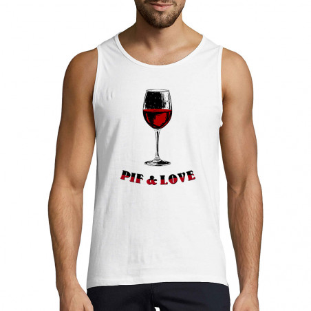 Débardeur homme "Pif and Love"
