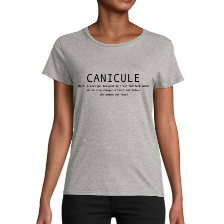 T-shirt femme coton bio...