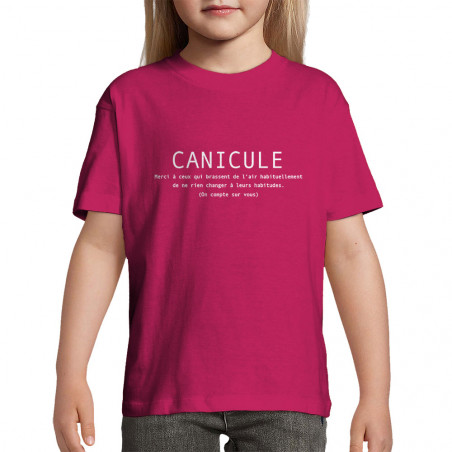 T-shirt enfant "Canicule"