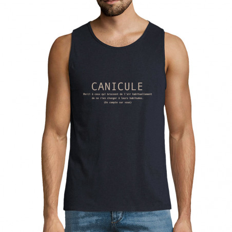 Débardeur homme "Canicule"