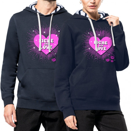 Sweat capuche à motifs...