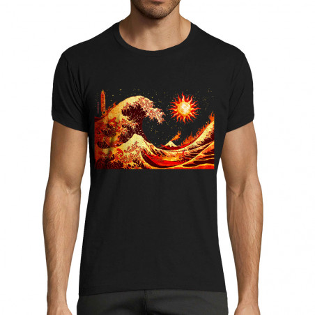T-shirt homme fit "Vague de...