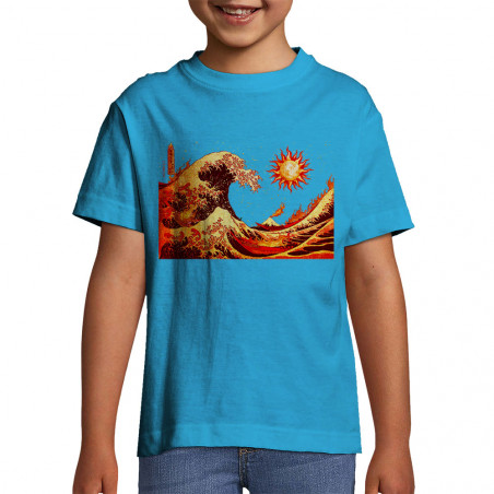 T-shirt enfant "Vague de...