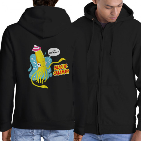 Sweat homme à capuche zippé...