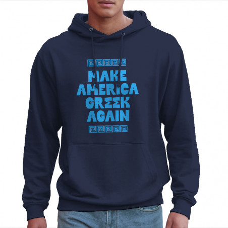 Sweat homme à capuche "Make...