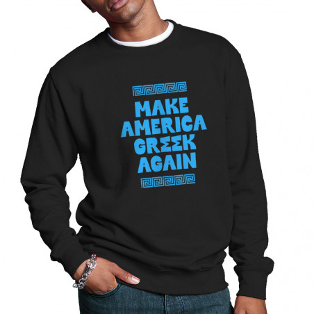 Sweat homme col rond "Make...