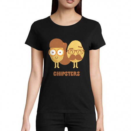 T-shirt femme coton bio...
