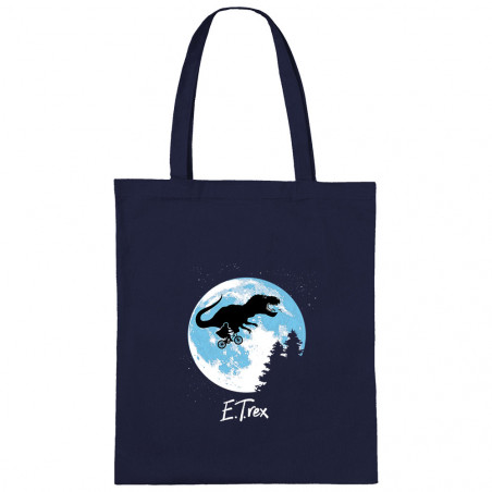 Sac shopping en toile "ET Rex"