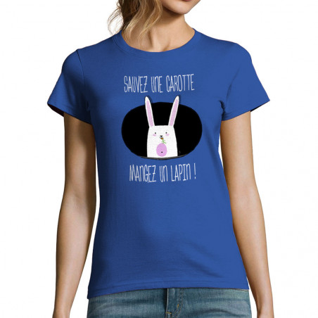 T-shirt femme "Sauvez une...