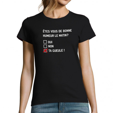 T-shirt femme "Etes-vous de...