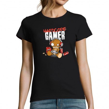 T-shirt femme "Hardcore Gamer"