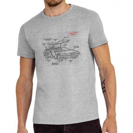 T-shirt homme "Dolorean Plan"