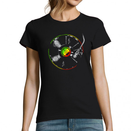 T-shirt femme "Reggae Vinyl"