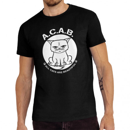 T-shirt homme "Grumpy ACAB"