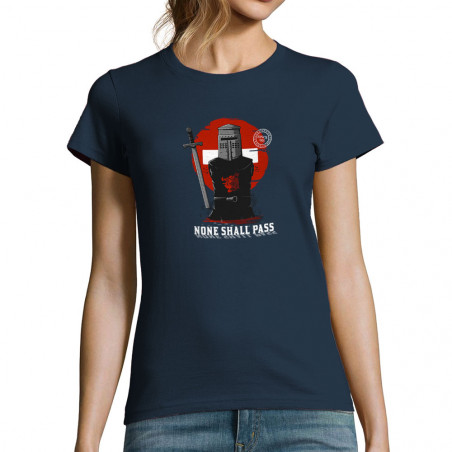 T-shirt femme "None Shall...