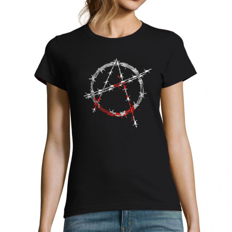 T-shirt femme "Anarchie...