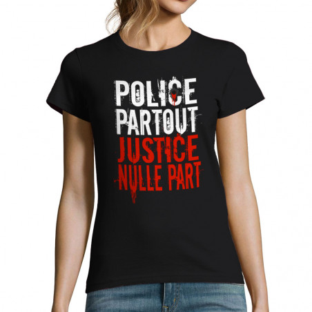 T-shirt femme "Police Partout"