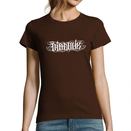 T-shirt femme "Wire Lettering"