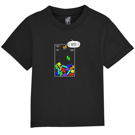 Tee-shirt bébé "Tetris Et...