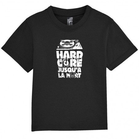 T-shirt bébé "Hardcore...