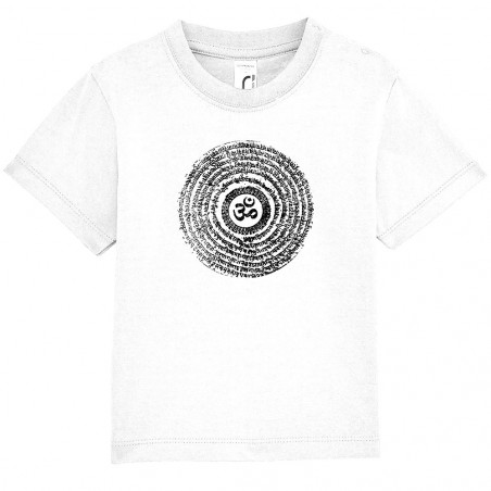 T-shirt bébé "Ohm Spiral"