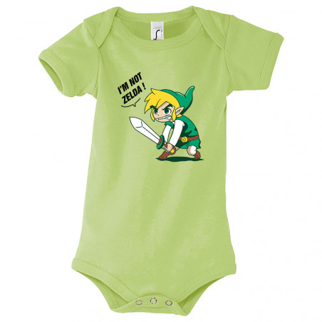 Body bébé "I 'm not Zelda"