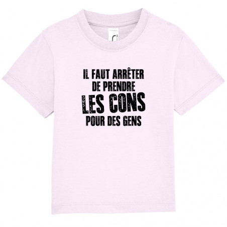 T-shirt bébé "Il faut...