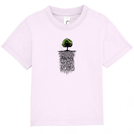 T-shirt bébé "Know Your Roots"