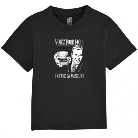 Tee-shirt bébé "Votez pour...