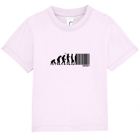 T-shirt bébé "Evolution...