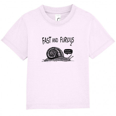 T-shirt bébé "Fast and...