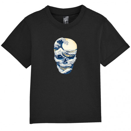 T-shirt bébé "Hokusai Wave...