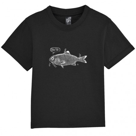 Tee-shirt bébé "M'en fish"