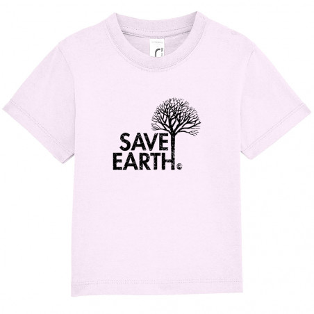 T-shirt bébé "Save Earth"